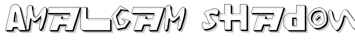 Amalgam Shadow font